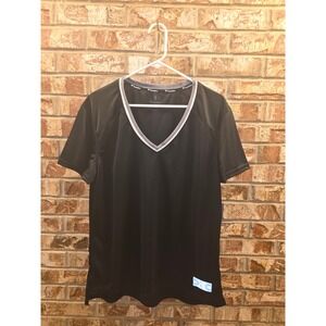 Fanatics NBA‎ Black V-Neck Short Sleeve Official Licensed Jersey XL